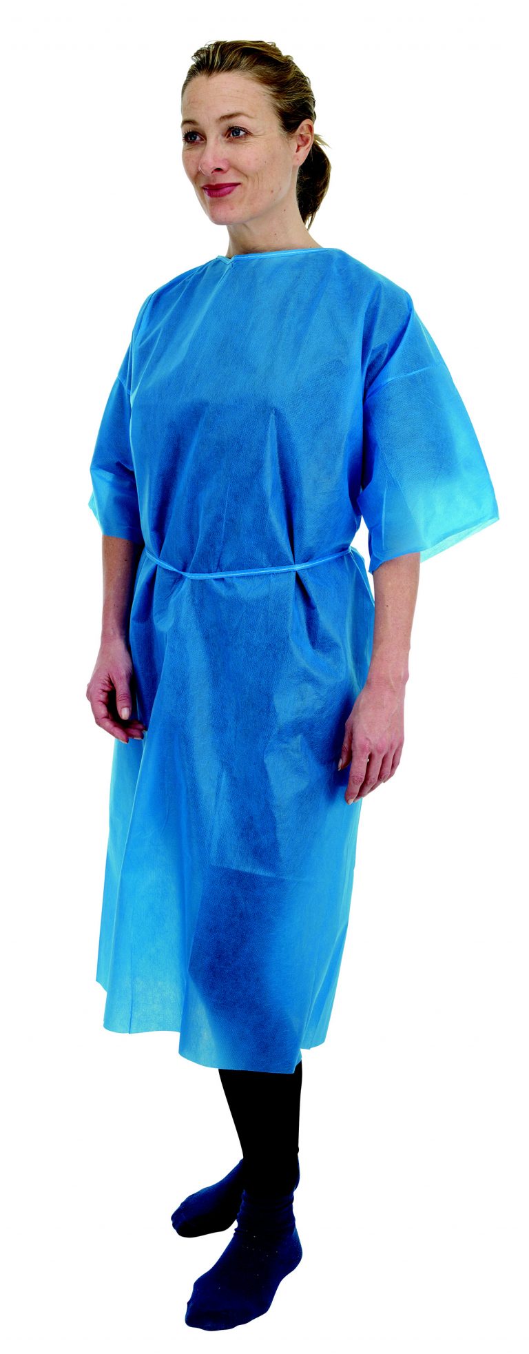 Premier Disposable Short Sleeve Exam Gown Swash Hygiene